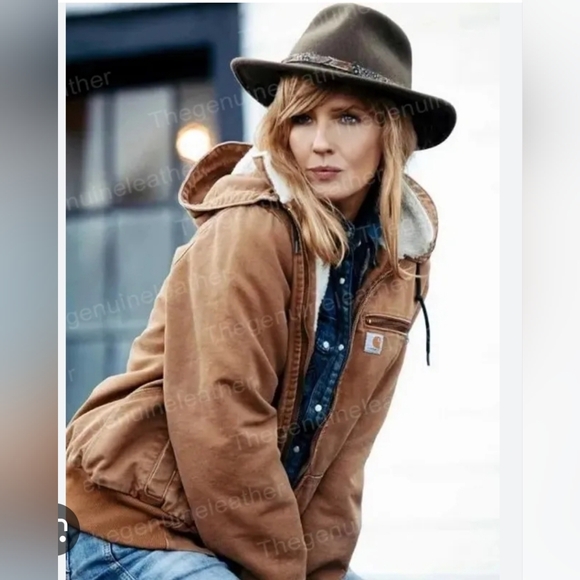 Carhartt Womens Small Weathered Wildwood Duck Jacket-RARE Color! - Picture 7 of 7